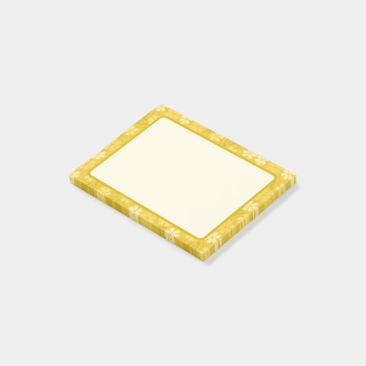 Leuke Gele Bloemblad Post-It Notities Post-it® Notes (Schuin)