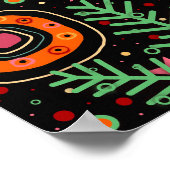 Leuke gelukkige kerel, wees vriendelijk inspireren poster (Hoek)