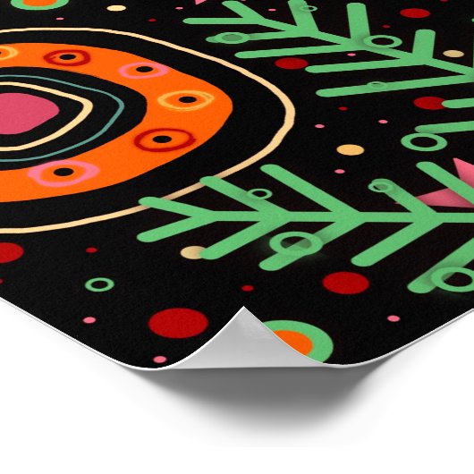 Leuke gelukkige kerel, wees vriendelijk inspireren poster (Hoek)