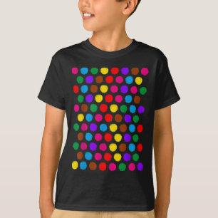 Leuke Gelukkige Stip Dag Stippen Kunst Studenten K T-shirt