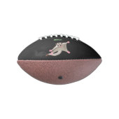 Leuke gelukkige suikerzweefvliegtuig cartoon illus american football (Gedraaid 270)