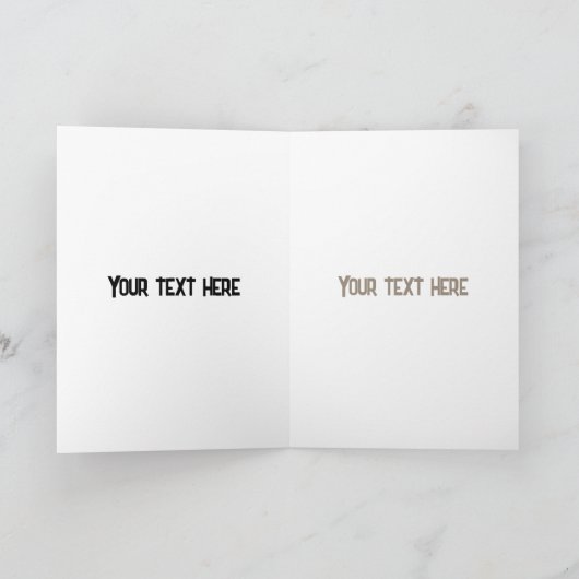 Leuke gelukkige suikerzweefvliegtuig cartoon illus kaart (Binnen)