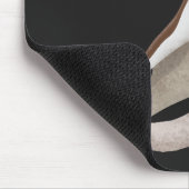 Leuke gelukkige suikerzweefvliegtuig cartoon illus muismat (Hoek)