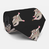 Leuke gelukkige suikerzweefvliegtuig cartoon illus stropdas (Opgerold)