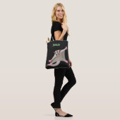 Leuke gelukkige suikerzweefvliegtuig cartoon illus tote bag (Op model)
