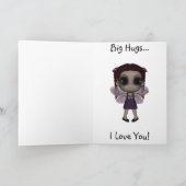 Leuke Gelukkige Verjaardag 2 van de Fee van de Kaart (Binnen)