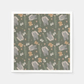 Leuke genderneutrale kleding boho baby shower servet (Voorkant)