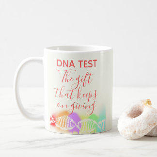 Leuke Genealogie DNA Test het geschenk dat blijft  Koffiemok