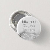 Leuke Genealogie DNA Test het Geschenk dat Blijft Ronde Button 3,2 Cm (Voorkant /achterkant)