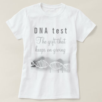 Leuke Genealogie DNA Test het Geschenk dat Blijft  T-shirt