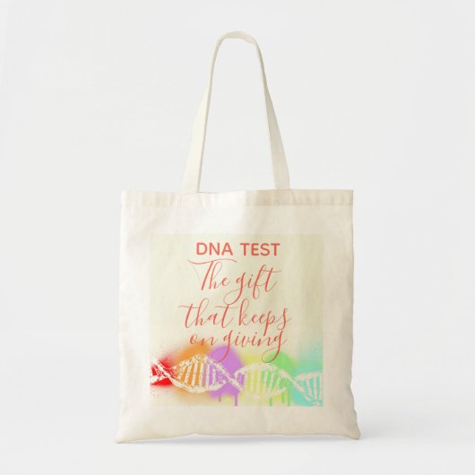 Leuke Genealogie DNA Test het Geschenk dat Blijft Tote Bag (Voorkant)