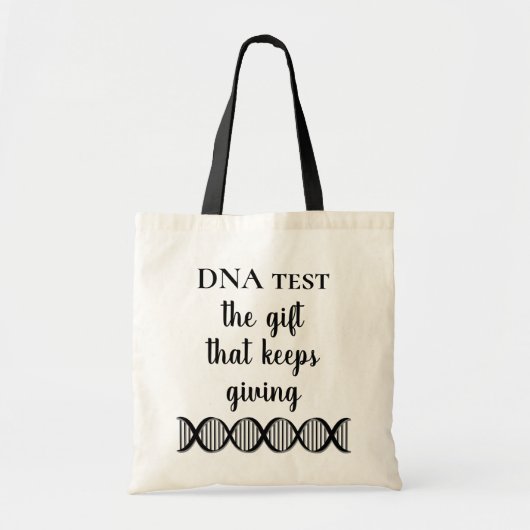 Leuke Genealogie DNA Test het Geschenk dat Blijft Tote Bag (Voorkant)