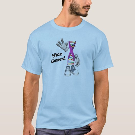 Leuke Genen Grappig DNA T-shirt (Voorkant)
