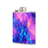 Leuke geometrische prisma heupfles (Links)