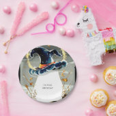 Leuke Gepersonaliseerd tovenaar Verjaardag Papieren Bordje (Feest)