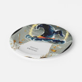 Leuke Gepersonaliseerd tovenaar Verjaardag Papieren Bordje (Gekanteld)