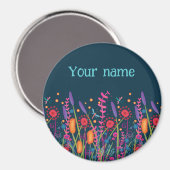 Leuke Gepersonaliseerd Wildflower Inspirivity Magneet (Voorkant / Achterkant)