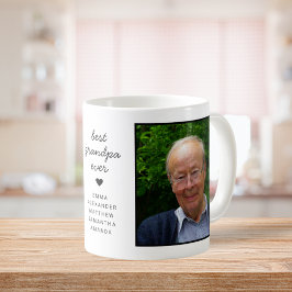 Leuke gepersonaliseerde beste opa ooit foto koffiemok