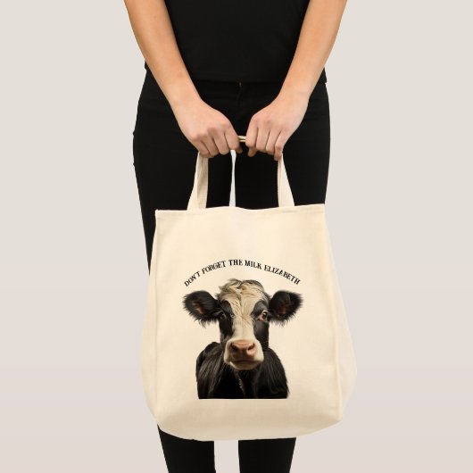 Leuke gepersonaliseerde boodschappen offertes tote bag (Voorkant (product))