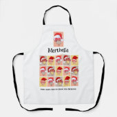 Leuke gepersonaliseerde Christelijke kerstpaddenst Schort (Voorkant)