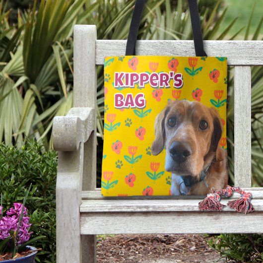 Leuke Gepersonaliseerde Hondeneigenaar Gift – Aang Tote Bag