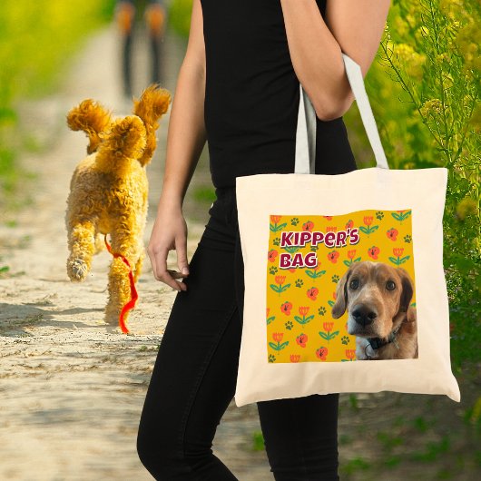 Leuke Gepersonaliseerde Hondeneigenaar Gift – Aang Tote Bag
