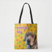 Leuke Gepersonaliseerde Hondeneigenaar Gift – Aang Tote Bag (Voorkant)