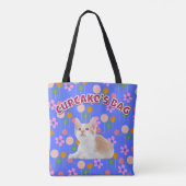Leuke gepersonaliseerde kattenliefhebber - Schatti Tote Bag (Achterkant)
