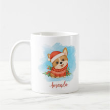 Leuke gepersonaliseerde kerst Corgi
