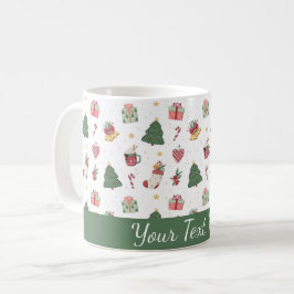 Leuke gepersonaliseerde kerstboom mok