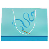 Leuke gepersonaliseerde Kinder gymnastiek meisjes  Groot Cadeauzakje (Achterkant)