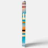 Leuke gepersonaliseerde kleurrijke geruite zomer Case-Mate iPhone case (Achterkant / Rechts)