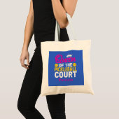 Leuke gepersonaliseerde koningin van het Picklebal Tote Bag (Voorkant (product))