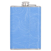 Leuke gepersonaliseerde "laatste duik" vrijgezelle heupfles (Achterkant)