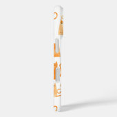 Leuke gepersonaliseerde Oranje kat Case-Mate iPhone Case (Achterkant / Rechts)