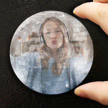 Leuke gepersonaliseerde selfie disco bal