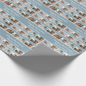 Leuke gepersonaliseerde verjaardag 12-foto film ne cadeaupapier (Hoek)