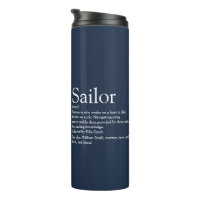 Leuke gepersonaliseerde zeiler definitie Navy Blue