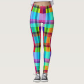 Leuke geruite legging (Voorkant)