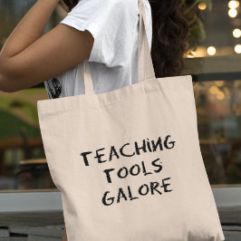 Leuke Geschenken voor Leraren in Overvloed Grappig Tote Bag