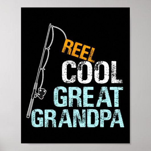 Leuke geweldige opa cadeau van kleindochter Opa Poster (Voorkant)