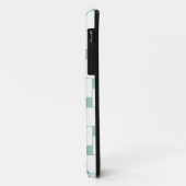 Leuke geweven pleinen Mint Groen Case-Mate iPhone Case (Achterkant/links)
