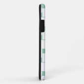 Leuke geweven pleinen Mint Groen Case-Mate iPhone Case (Achterkant/rechts)