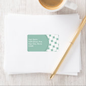 Leuke geweven pleinen Mint Groen Etiket (Insitu)