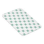 Leuke geweven pleinen Mint Groen Magneet (Rechterzijde)