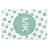 Leuke geweven pleinen Mint Groen Magneet (Horizontaal)