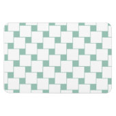 Leuke geweven pleinen Mint Groen Magneet (Horizontaal)