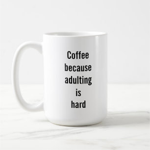 Leuke gezegdekoffie 15 oz Klassieke Mok