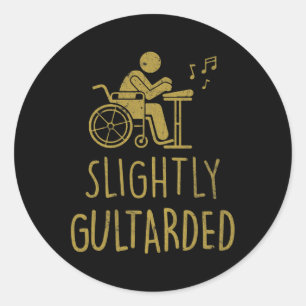 Leuke gezegden voor rolstoelgebruikers1 Disabiliti Ronde Sticker