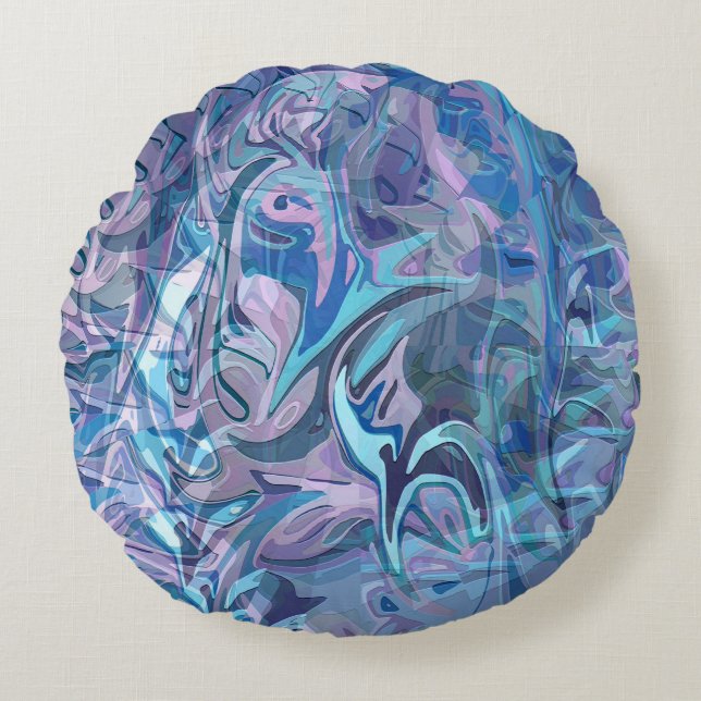 Leuke Gezichten..... Rond Kussen (Voorkant)